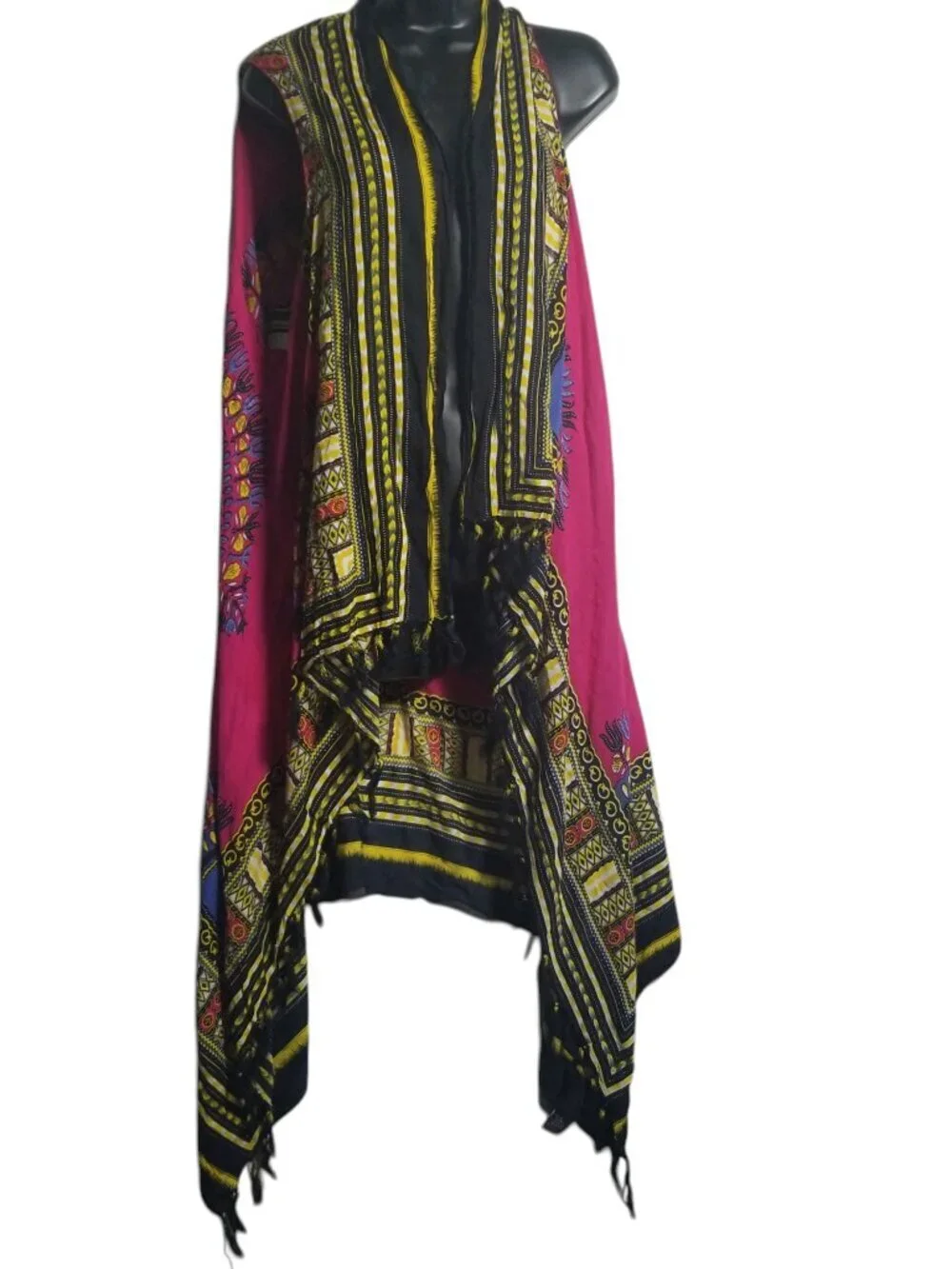 Zury Women;s Festival Boho Bohemian Western Artsy Kimono One Size